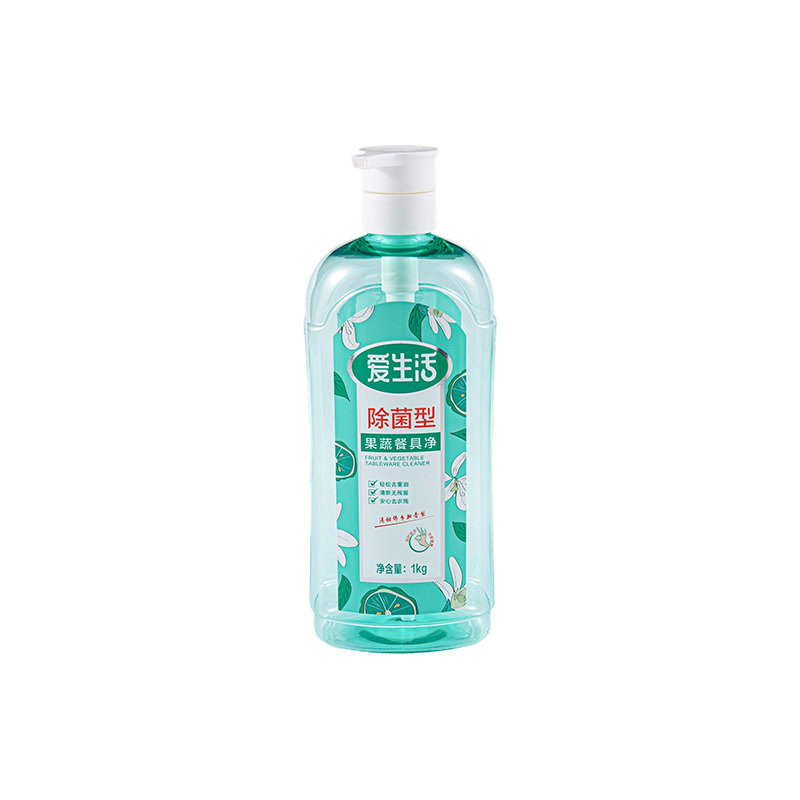 1000ml transparent chemical-resistant PET bottle