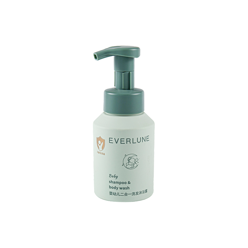 300ml safe and durable shower gel PE bottle